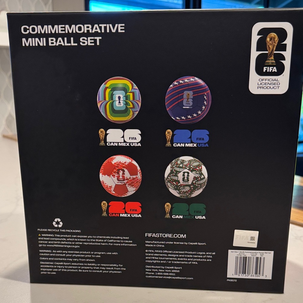 Official FIFA World Cup Commemorative Mini Ball Set - Multicolor - Picture 4 of 11